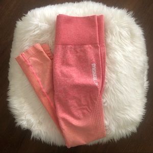 Seamless Ombré Gym Shark Leggings